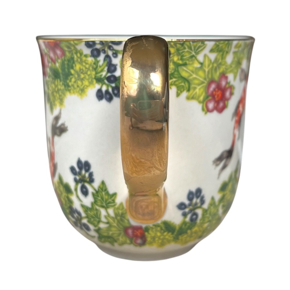 Anthropologie Lou Rota Monogram Nature Mug, Letter “K” Koi - Picture 4 of 11